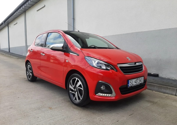 Peugeot 108 cena 39500 przebieg: 67004, rok produkcji 2019 z Świętochłowice małe 781